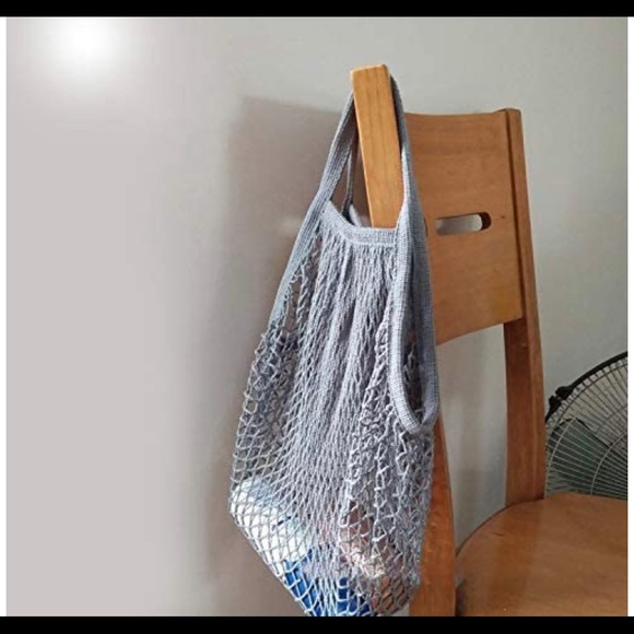 Pink Eco Cotton Mesh Farmers Market - Picture 8 of 13